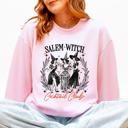  Salem Witch Cocktail Club Halloween Spooky Mystic Night Graphic Illustration Sweatshirt