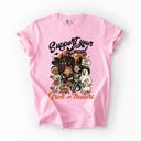 XXL Blossom Light Pink Support Your Local Trick or Treaters Halloween Costume Night Edition Comfort Colors Tee