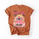 XL Yam The Most Wonderful Time Of The Year Reading Skeletons Halloween Comfort Colors Tee