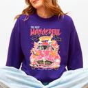  The Most Wonderful Time Of The Year Reading Skeletons Spooky Halloween Graphic Sweatshirt