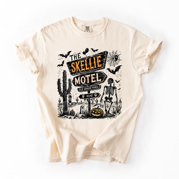 The Skellie Motel Comfort Colors Tee