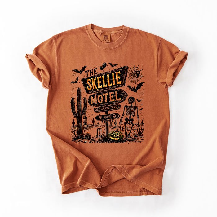 The Skellie Motel Comfort Colors Tee