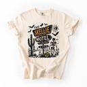 XL Ivory Cream The Skellie Motel Comfort Colors Tee