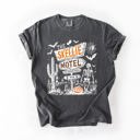 XXL Pepper Dark Gray The Skellie Motel Comfort Colors Tee