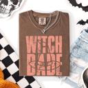 XXXL Espresso Witch Babe Halloween Mood Vibes Spooky Season Vintage Cozy Nightfall Edition Comfort Colors Tee