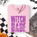 XXXL Blossom Light Pink Witch Babe Halloween Mood Vibes Spooky Season Vintage Cozy Nightfall Edition Comfort Colors Tee