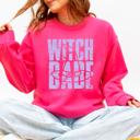  Witch Babe Halloween Mood Vibes Cozy Nightfall Mystic Spirit Edition Extra Sweatshirt