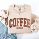 XXXL Sand Checkered Pumpkin Minimalist Autumn Coffee Weather Cozy Fall Vibe Inspired Harvest Season Design Sweatshirt
