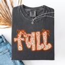 XXXL Pepper Dark Gray Fall Beautiful Ribbons Colorful Autumn Coquette Comfort Colors Tee