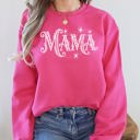 XL Crunchberry Bright Pink Mama Lace Spiders Halloween Ghost Checkered Retro Vintage Spooky Costume Fall Sweatshirt