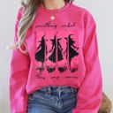  What If The Anxious Skeleton Ghost Western Vintage Pumpkin Cowgirl Spooky Graphic Sweatshirt