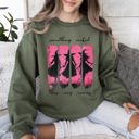  What If The Anxious Skeleton Ghost Western Vintage Pumpkin Cowgirl Spooky Graphic Sweatshirt