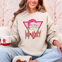 Small Sand Def Jolly Santa Retro Christmas Cheery Nostalgic Holiday Pun Limited Edition Sweatshirt