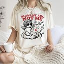 XXXL Ivory Cream Blame My Aim, Not Me, Cupid Comfort Colors Tee