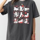  Cat Lover Valentine's Day Cute Adorable Love Graphic Edition Design Comfort Colors Tee