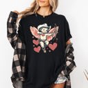 XXL Black Cowboy Cupid Retro Valentine's Day Cute Love Graphic Illustration Comfort Colors Tee