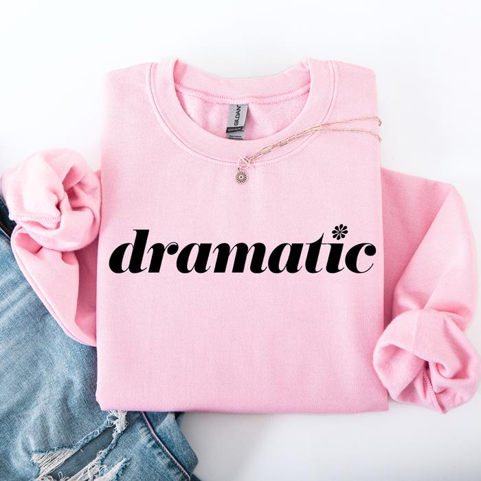 Am I The Drama Faith Forward Outdoorsy Camo Print Encouraging Scripture Message Sweatshirt