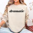 XXL Sand Am I The Drama Faith Forward Outdoorsy Camo Print Encouraging Scripture Message Sweatshirt