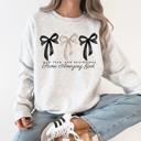 Small Ash Light Gray New Year, New Beginnings, Same Loving God, Gospel, Faith, Christian Seasonal Sweatshirt