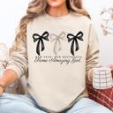 Small Sand New Year, New Beginnings, Same Loving God, Gospel, Faith, Christian Seasonal Sweatshirt