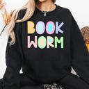  Book Worm Reading BookTok Library Romance Lovers Edition For Avid Readers Everywhere Sweatshirt