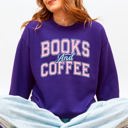  Books and Coffee BookTok Reading Library Cozy Edition for Book Lovers Loved By All Readers Sweatshirt