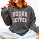  Books and Coffee BookTok Reading Library Cozy Edition for Book Lovers Loved By All Readers Sweatshirt