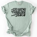  Chasing Toddlers and Jesus Faith-Filled Mom On the Go Everyday Grace Comfort Colors Tee
