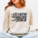 Chasing Toddlers And Jesus Christian Mom Faith Gospel On The Move Morning Blessings Sweatshirt