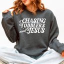  Chasing Toddlers And Jesus Christian Mom Faith Gospel On The Move Morning Blessings Sweatshirt