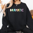 XL Black Book Worm Pastel Reading Romance BookTok Charm For Book Lovers Everywhere Sassy Style Sweatshirt