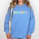 XXL Carolina Blue Book Worm Pastel Reading Romance BookTok Charm For Book Lovers Everywhere Sassy Style Sweatshirt