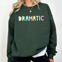 XL Forest Dark Green Book Worm Pastel Reading Romance BookTok Charm For Book Lovers Everywhere Sassy Style Sweatshirt