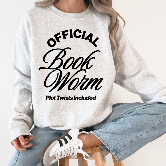 Official Book Worm Sweatshirt