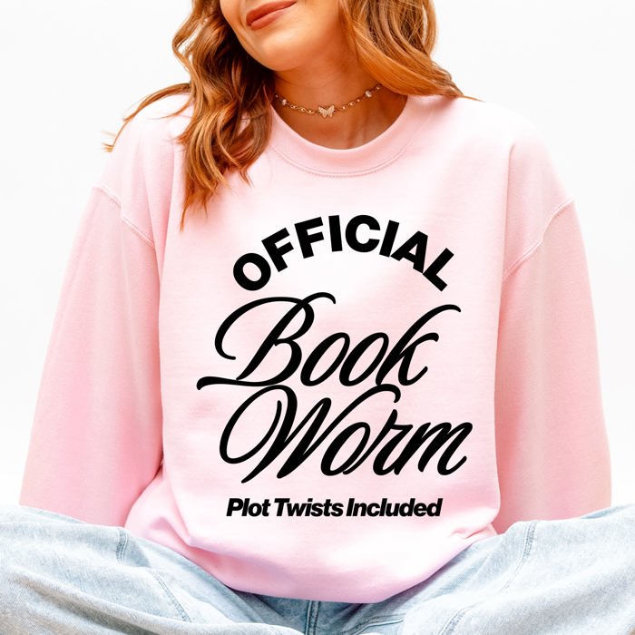 Official Book Worm Sweatshirt