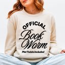 XXXL Sand Official Book Worm Sweatshirt