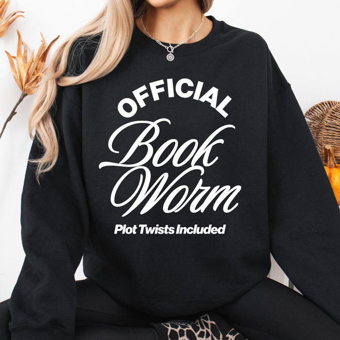 Official Book Worm Sweatshirt