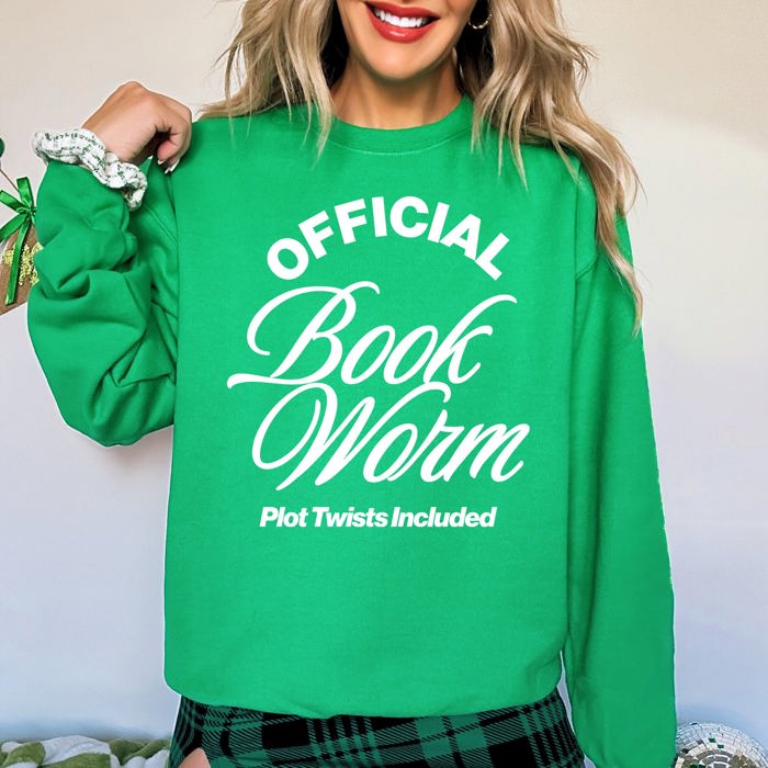 Official Book Worm Sweatshirt