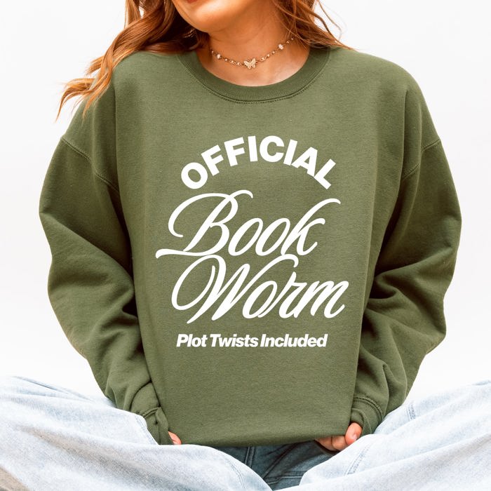 Official Book Worm Sweatshirt