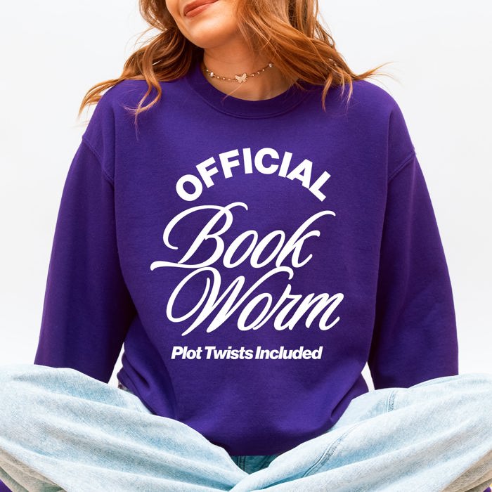 Official Book Worm Sweatshirt