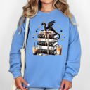 Medium Carolina Blue Reading Is My Favorite Sport Romantasy Dragons BookTok Library Lover Cozy Sweatshirt
