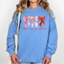  You Are Loved John 3-16 Bible Verse Faith Hope Grace Message For Christians Sweatshirt