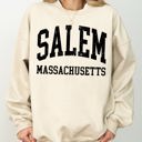 XXL Sand Salem Massachusetts Witch Halloween Spooky Meme Costume Aesthetic Gothic Sweatshirt
