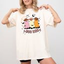 Medium Ivory Cream Boo Haw Mini Cowboy Ghosts Halloween Witch Meme Spooky Vintage Costume Design Comfort Colors Tee