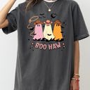 XXL Pepper Dark Gray Boo Haw Mini Cowboy Ghosts Halloween Witch Meme Spooky Vintage Costume Design Comfort Colors Tee