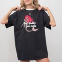 XXXL Black But Daddy I Love Him Mermaid Skeleton Ghost Witch Halloween Spooky Meme Costume Comfort Colors Tee