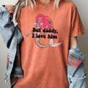 XXL Yam But Daddy I Love Him Mermaid Skeleton Ghost Witch Halloween Spooky Meme Costume Comfort Colors Tee