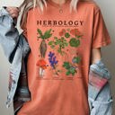  Herbology Mushroom Skeleton Ghost Witch Meme Halloween Spooky Costume Comfort Colors Tee