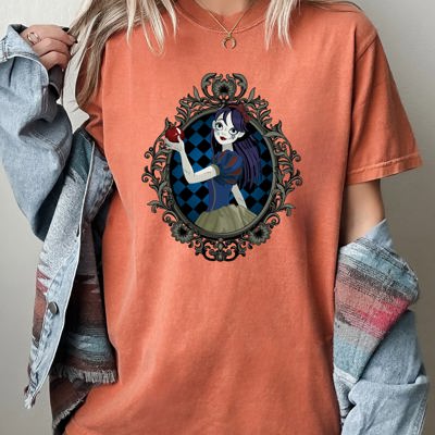 Snow White Princess Skeleton Witch Aesthetic Meme Halloween Spooky Costume Comfort Colors Tee