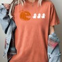 Medium Yam Pumpkin Pac-Man Spooky Skeleton Witch Meme Halloween Costume Graphic Comfort Colors Tee